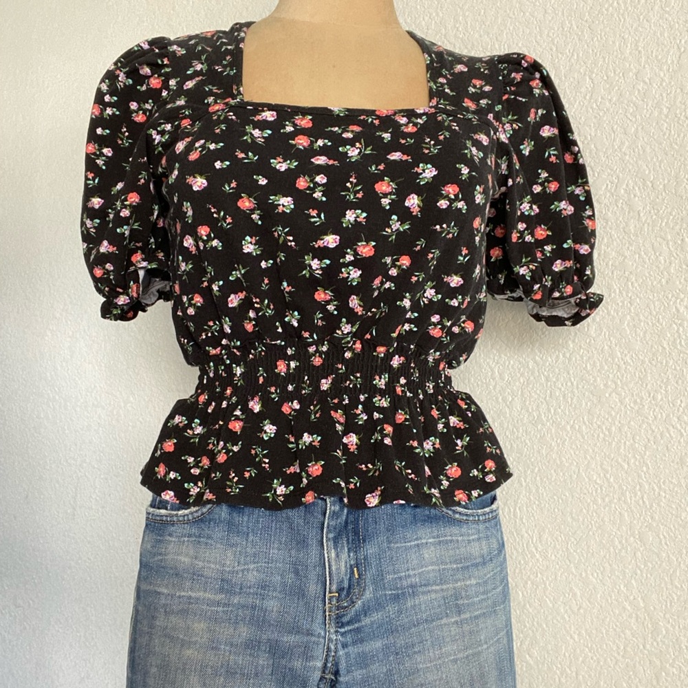 Love,Fire Floral Top